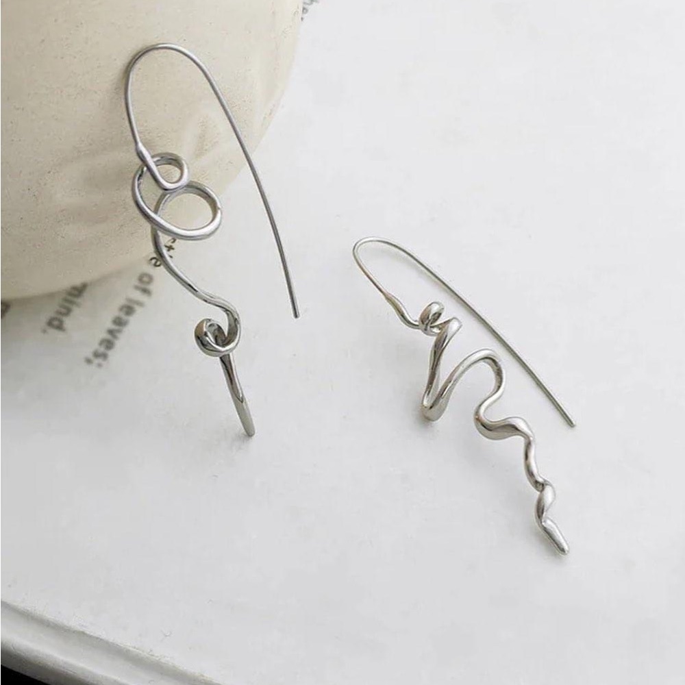 Handmade abstract earrings